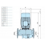Центробежный насос Calpeda NR 32/160B/A 1.1 кВт 3×230/400 В