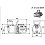 Самовсасывающий насос Grundfos JP 4-54 S-BBVP